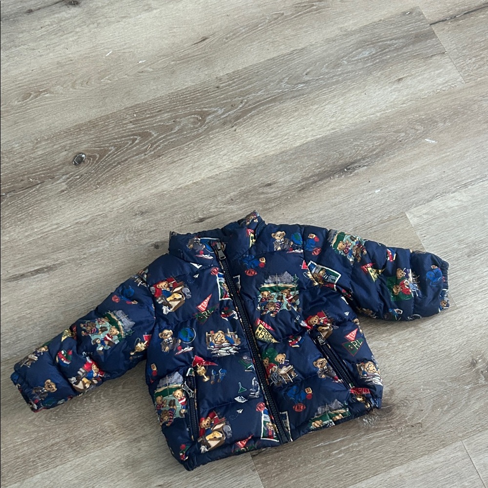 Ralph Lauren Navy Kids' Puffer Jacket